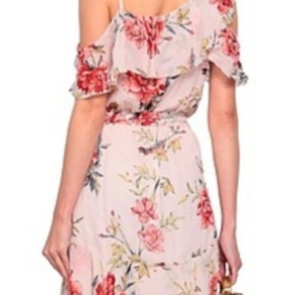 JOIE SILK FLORAL MAXI DRESS - Picture 1 of 10